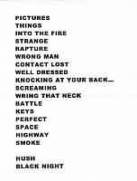 Setlist