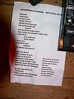 Setlist