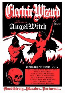 Electric Wizard Angel Witch Tourplakat