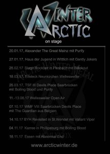 Artic Winter Tourplakat