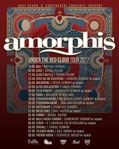 Amorphis - Under The Red Cloud Tour 2017