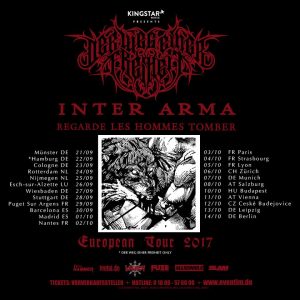 Der Weg Einer Freiheit / Inter Arma / Regarde Les Hommes Tomber Tour 2017