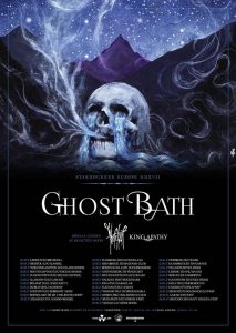 Ghost Bath, Heretoir, King Apathy - Tourplakat