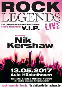 Rock Legends Live 2017 mit V.I.P. feat. Nik Kershaw