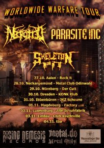 Necrotted "Worldwide Warfare" Tour