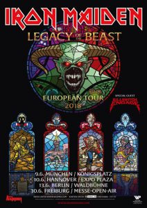 Iron Maiden Legacy Of The Beast European Tour 2018: hier die Deutschlandtermine