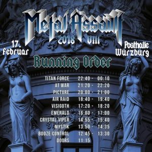 Metal Assault 2018: neue Running Order