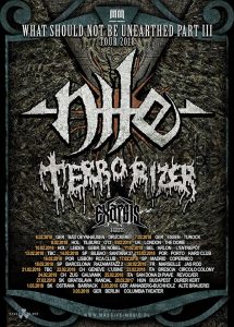 Nile - What Should Not Be Unearthed Part III Tour 2018