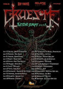 Gruesome - Twisting Europe 2018