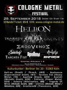 Cologne Metal Festival 2018