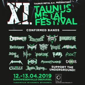 Taunus Metal Festival XI - 2019 Plakat