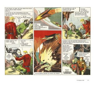 Beispielseite aus Flash Gordon vom 18.10.1936