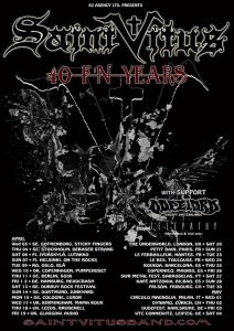 Saint Vitus 40 Years Tour 2019