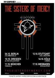 The Sisters Of Mercy Tour 2019