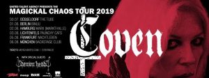 Coven Magickal Chaos Tour 2019 mit Demon Head