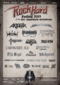 Rock Hard Festival 2019 finales Billing