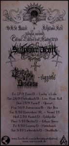 Cosmic Storms Over Europe 2019 Sulphur Aeon - Chapel Of Disease