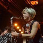 Saxophonistin Doris Decker gehört zum Bläserquartett