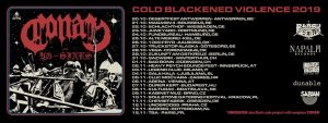 Conan - Cold Blackenend ViolenceTour 2019