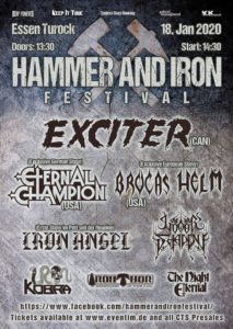 Hammer And Iron Festival 2020 Stand 041219