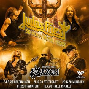 Judas Priest 50 Years Heavy Metal - Special Guest Saxon