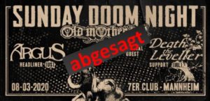 Sunday Doom Night ABGESAGT