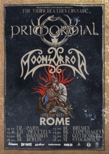 The Third Heathen Crusade 2020 - Primordial, Moonsorrow