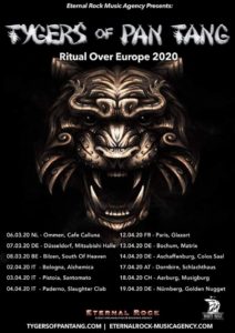 Tygers Of Pan Tang Ritual Over Europe 2020