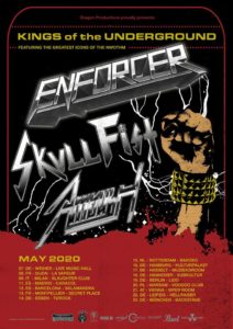 Kings Of The Underground Tour 2020: mit Enforcer, Skull Fist, Ambush 