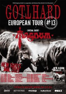 Gotthard Magnum Europa Tour 2021