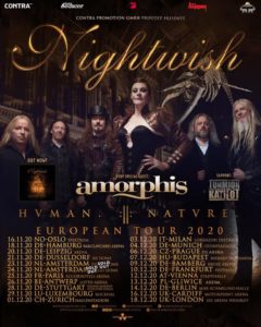 Nightwish - Human Nature Tour + Amorphis 2020