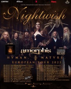 Nightwish "Human II Human" Tour 2021, Guest: Amorphis