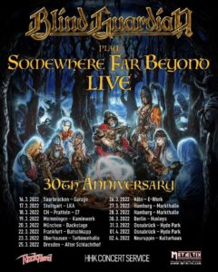 Blind Guardian - Somewhere Far Beyond 30 Jahre Jubiläumstour 2022