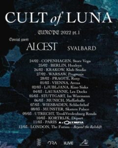 Cult Of Luna- Tour Europe Part 1 - 2022