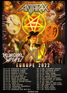 Anthrax - European Headline Tour 2022