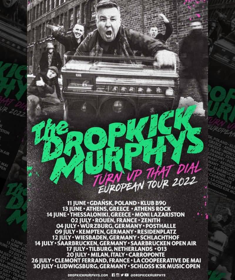 dropkick murphys tour 2022 dortmund