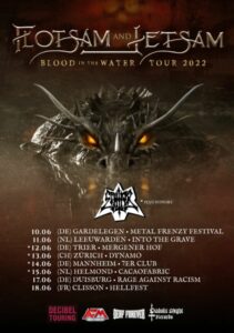 Flotsam And Jetsam - Blood In The Water Tour 2022