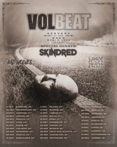 Volbeat- Servant Of The Road Tour 2022