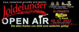 5. Joldelunder Open-Air am 9. Juli 2022