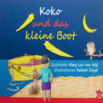 Ajay Mathur mit limitiertem Vinyl von "Talking Loud" und dem Kinderbuch "Koko und das kleine Boot"