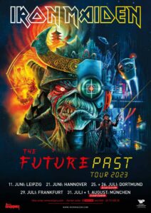 Iron Maiden - The Future Past Tour 2023 mit Zusatzterminen