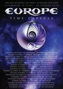 Europe - Time Capsule 40th Anniversary Tour 2023