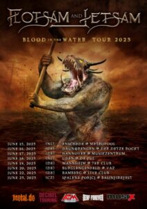 Flotsam and Jetsam - Blood In The Water Tour 2023