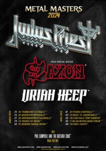 Metal Masters 2024 :Judas Priest, Saxon, Uriah Heep