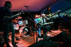 The Lamar Chase Band im Juni 2023 beim Blues in Zyfflich Festival