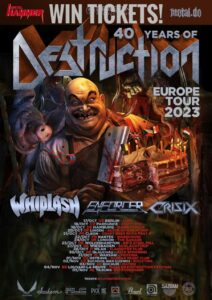 Destruction Europa Tour 2023