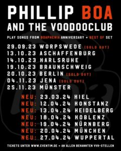 Phillip Boa And The Voodooclub - Tour 2024