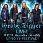 Grave Digger am 28. Dezember 2023 als Headliner bei Festival in Neustadt/Orla