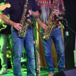 Horst Schulz (alto saxophone, sopran saxophone, background vocals) und Jürgen Liebert (tenor saxophone, background vocals)