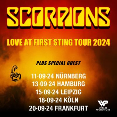 Scorpions Love At First Sting Tour 2024 